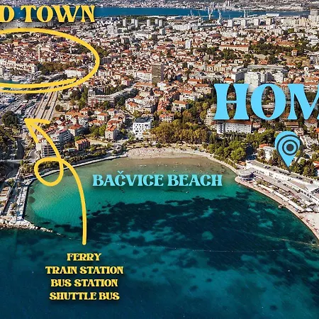 Guest house Luxury Seaside House Noble- Location In Town